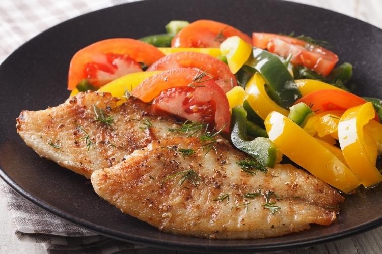 Filé de Tilápia na Frigideira